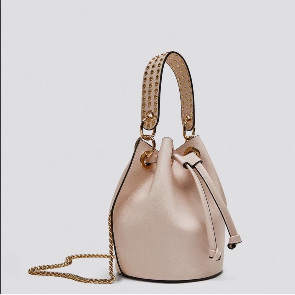 NWT Zara Mini Bucket Bag